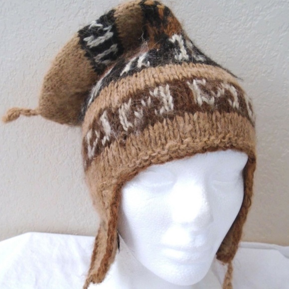 Vintage Winter Ear Flap Rasta Tam BEANIE Cap Hat main image 5